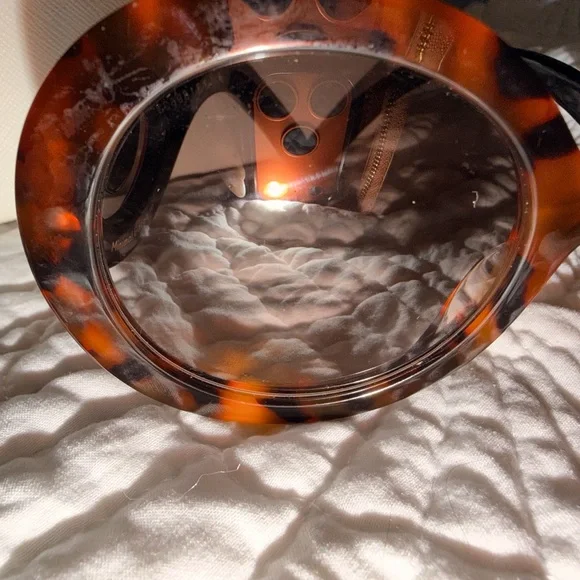 Prada Minimal Baroque Women's Tortoise and Red Swirl Sunglasses - Picture 4 of 15